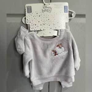 ⭐️NWT ❤️Disney fuzzy sweat suit set